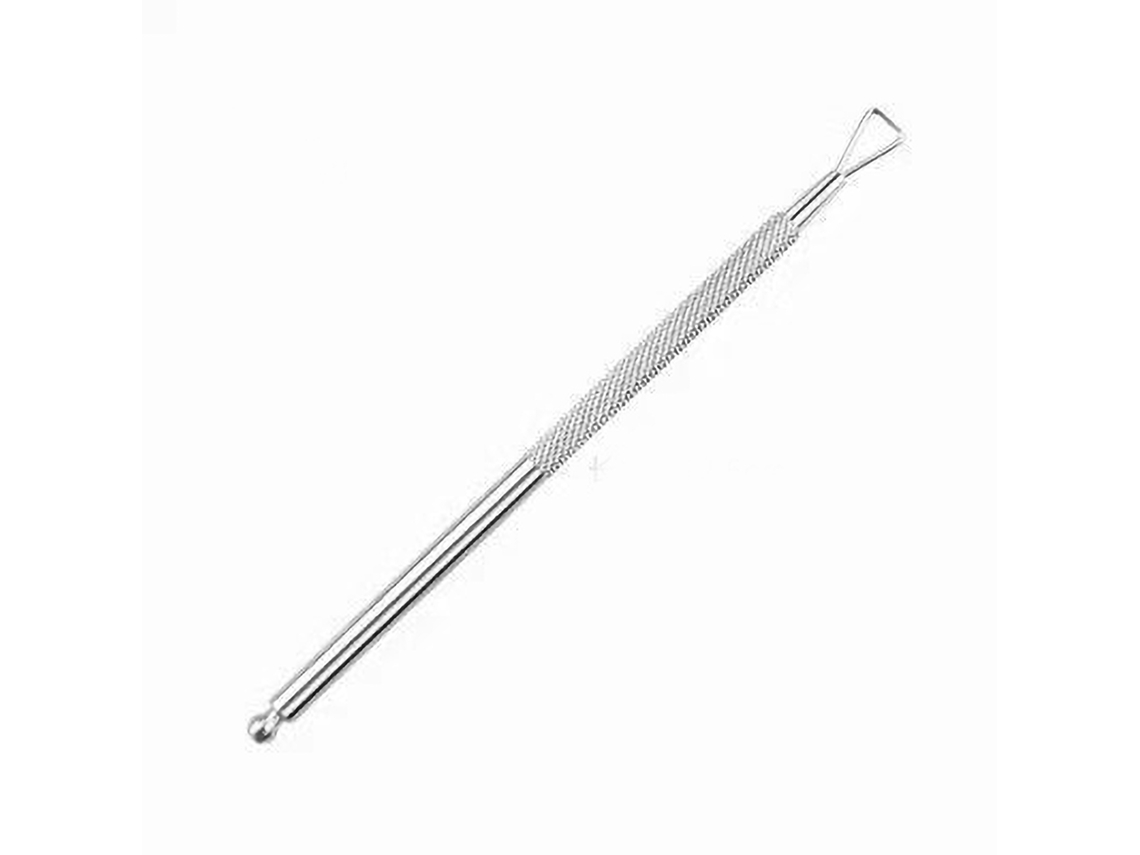 Raspador De Gel Para Unhas Em Aço Inoxidável Com Puxador De Cutículas Profissional Ferramenta De Manicure E Pedicure 12.6cm