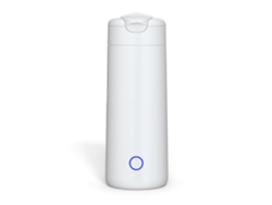 Taza Eléctrica Portátil Con Calentamiento Automático, Mini Hervidor Electrónico De Viaje De 300 Ml De Acero Inoxidable Con Protección Contra Sobrecalentamiento.