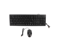 Baoj-2026new Conjunto de teclado y ratón USB con cable CMK858