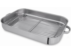 Bandeja SILAMPOS con asas y Grill Europa 36x27 cm