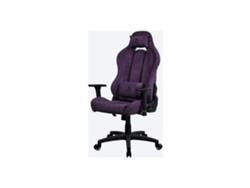 Silla para juegos Arozzi Toretta de tela suave morada