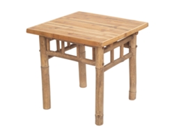 Mesa auxiliar SIGNES GRIMALT Marrón Madera Bambú 46,5x46x46,5 cm