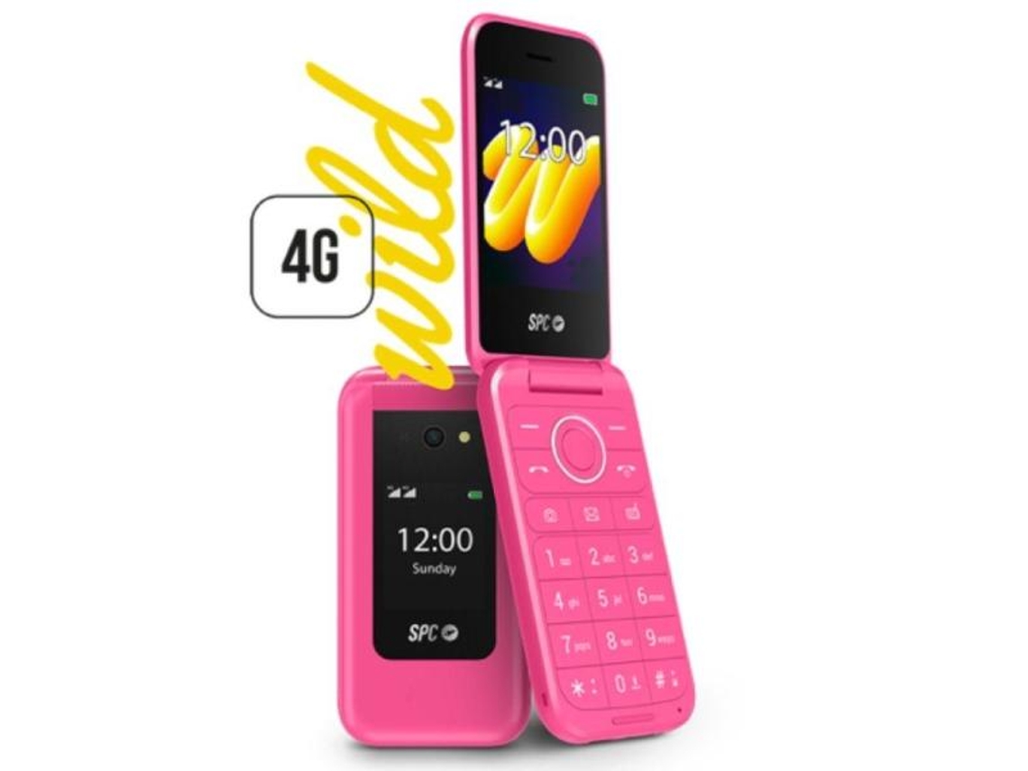 Pc 2336p Wild 4g Teléfono Móvil 2.8 Bt Fm Roa Spc