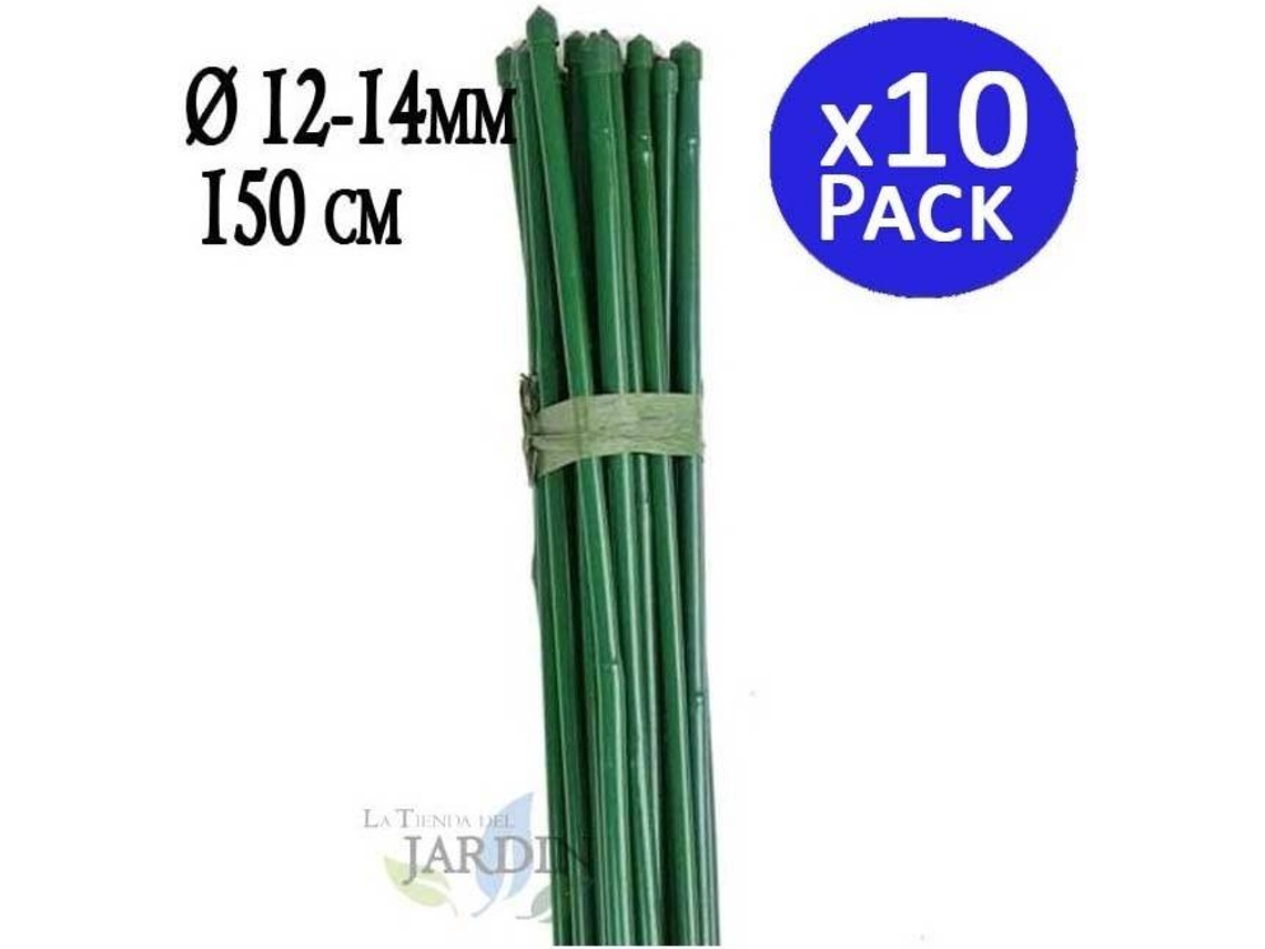 Tutor Bambú Plastificado SUINGA (150 cm, 12-14 mm)
