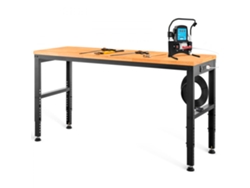Mesa de Trabajo Ajustable y Profesional con Estructura de Acero Tekmaquinas
