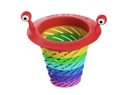 Recogedor de residuos de cocina Rainbow Monster para fregadero de plástico antiobstrucción