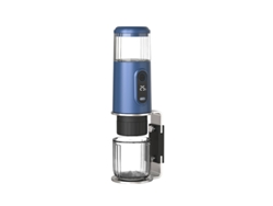 Cafetera expreso eléctrica portátil Eifson, 19 bares de presión, para café molido y cápsulas Nespresso (azul)