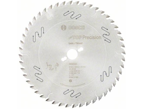 Disco de Sierra Circular BOSCH Top Precisión Best para Madera 300x30x3.2 mm - 48