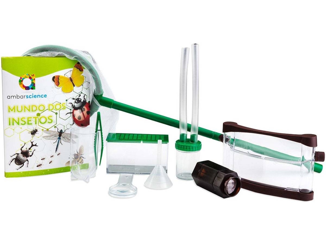 Kit de Ciencia AMBARSCIENCE Mundo de los Insetos (Edad Minima: 8 años)