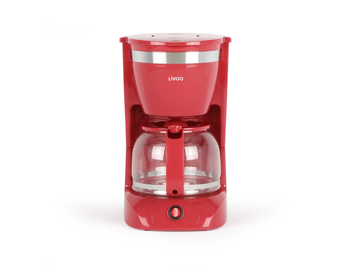 Cafetera de Goteo LIVOO Dod163Rc (12 Tazas)