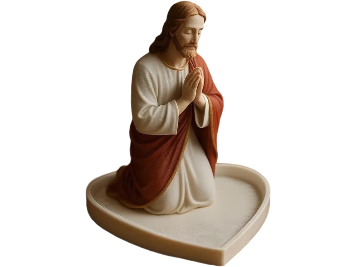 Soporte Para Rosario Almacenamiento De Collares Cat Lico Resina Sala Estar Mesita Noche Escritorio Estanter A Y Bodas