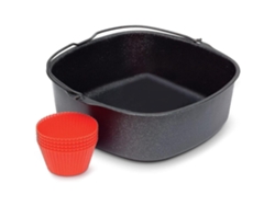 Cesta de horno JEIIBRZUI para pasteles de 7 pulgadas 18 cm