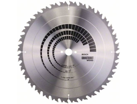 Disco de Sierra Circular BOSCH Construct Madera 450x30x3.8 mm - 32