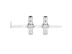 Conector De Agujero G1/4 Para Conexión Directa De Manguera En Sistema De Refrigeración Agua Del Computador Luz Dourada (11mm)