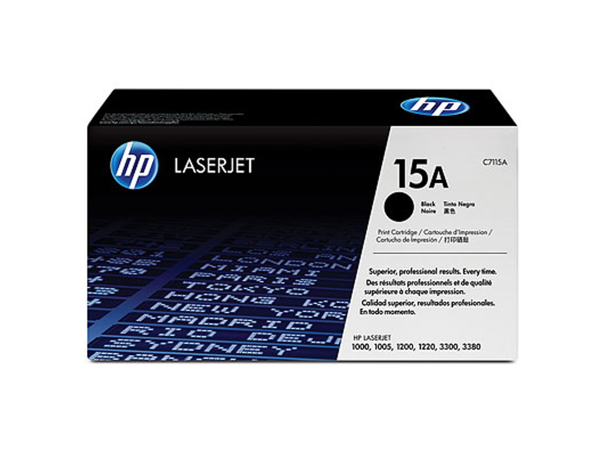 Tóner HP 15A Negro (C7115A)