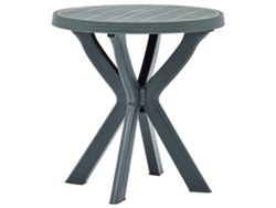 Mesa de bistró Ø70 cm Plástico verde DKD HOME DECOR