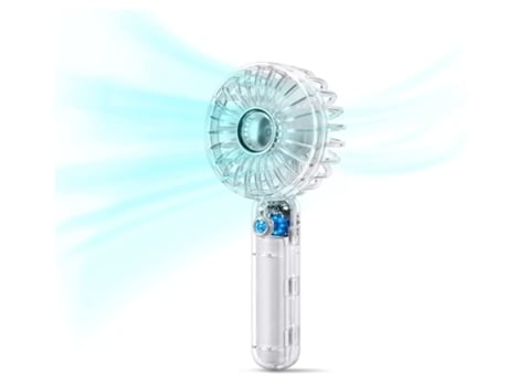 Mini Ventilador Portátil ENZON USB 3 Velocidades Blanco