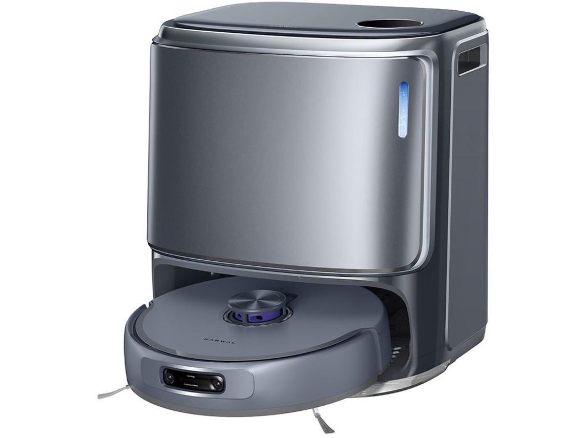 Aspiradora robot Narwal Freo Z10 Ultra con estación de vaciado automático, succión de 18000 Pa, tecnología AI Vision Dirtsense, cepillo antienredos, navegación LDS