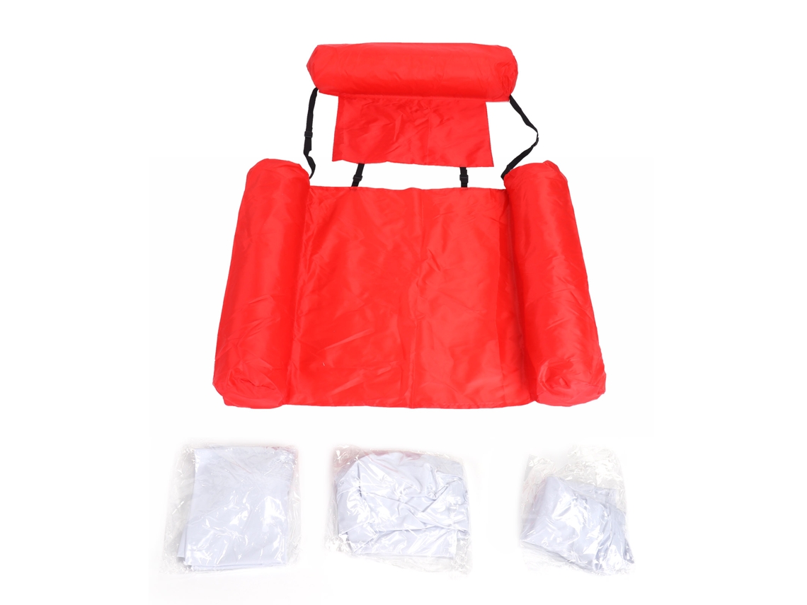 Hamaca Flotante Inflable Plegable De Pvc Para Piscina, Tumbona De Agua Para Verano Para Diferentes Aplicações E Usos