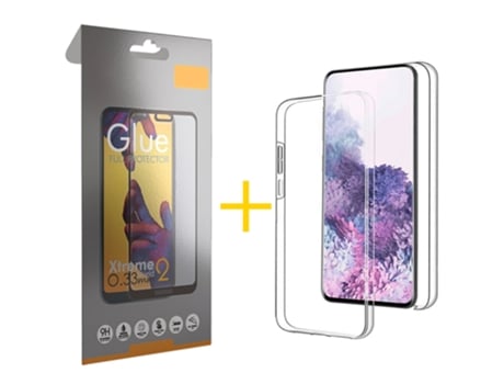 Conjunto de Protector de Pantalla para Samsung Galaxy A10 GANDY Vidrio Templado Transparente (1un)