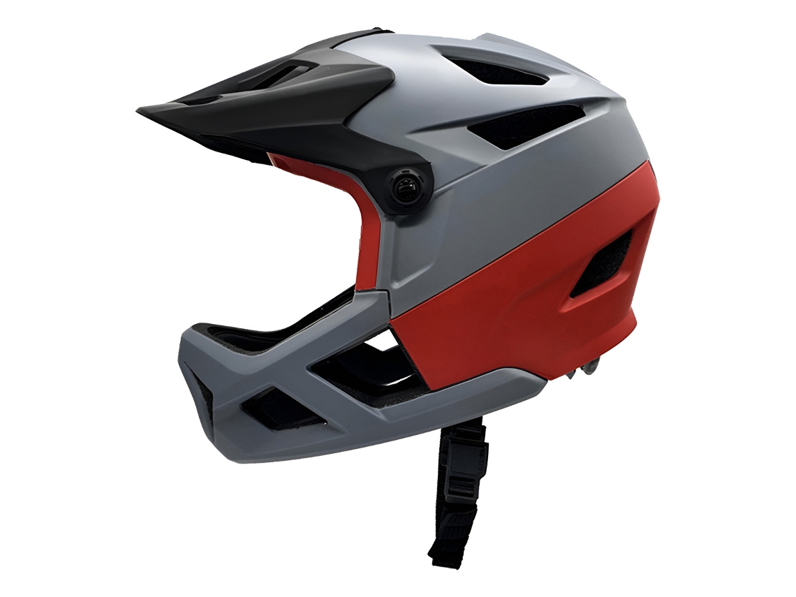 Casco integral para bicicleta Slowmoose con visera