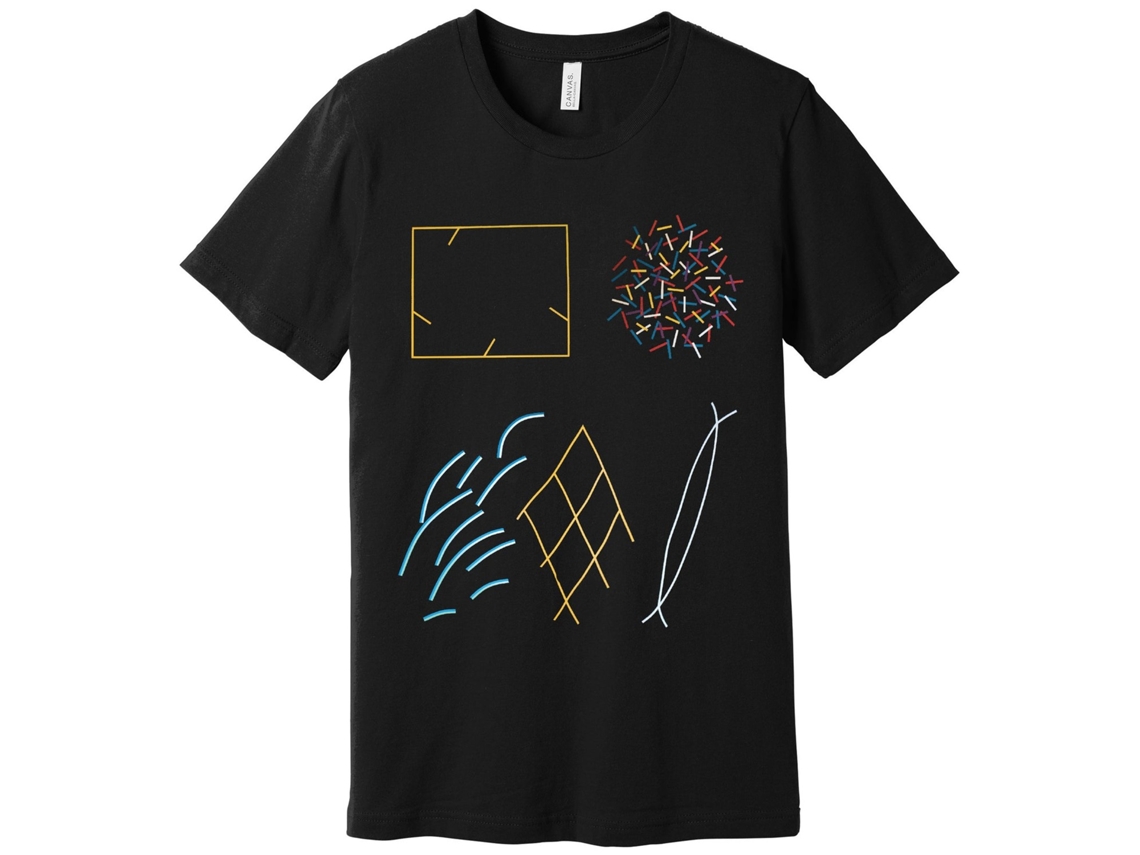 Camiseta unisex para adultos de la gira Future Islands Summer 2015 de ROCKINSTONE. Más vendida. Talla: M