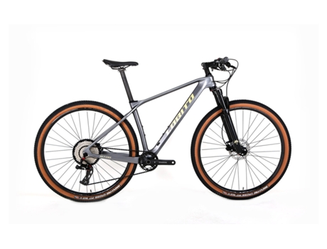 Bicicleta De Montaña De Carbono Rígida LOBITO Mt08 Gris Talla 19 (L)