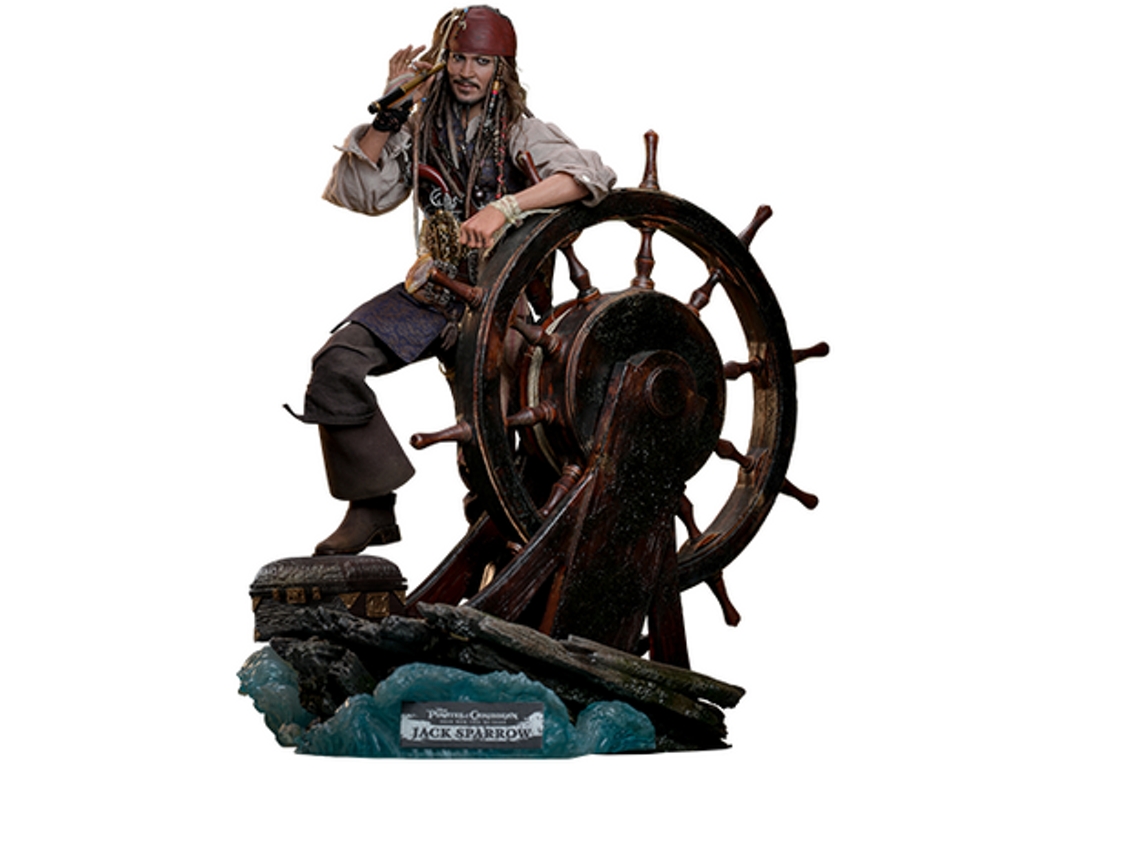 Figura Hot Toys DX39 - Pirates Of The Caribbean Dead Men Tell No Tales - Jack Sparrow Artisan Edition
