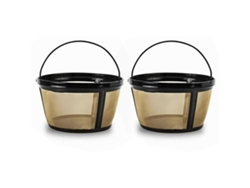 Filtro De Café Cónico Reutilizable, Acero Inoxidable Sus304, Para Cafetera Doméstica.