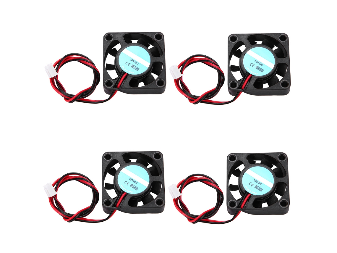 4 Piezas Ventilador De Enfriamiento 12v 7000rpm Para Impresora 3d Makerbot