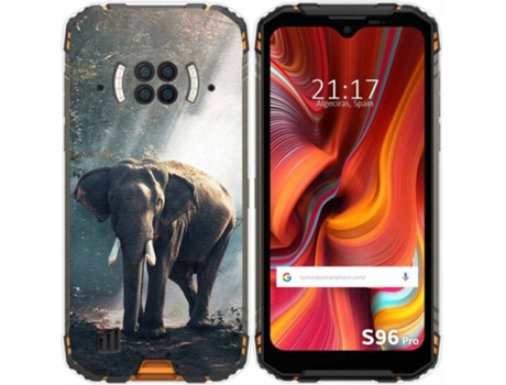 Carcasa Doogee S96 Pro TUMUNDOSMARTPHONE Elefante Multicolor