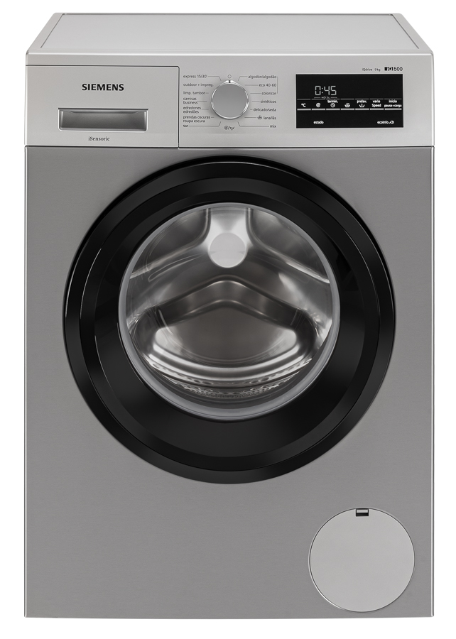 Lavadora SIEMENS WM14UT6XES (9 kg - 1400 rpm - Inox)