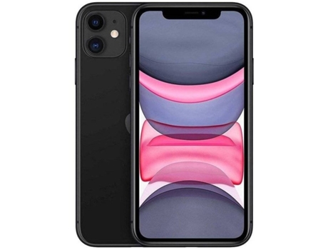 iPhone 11 APPLE (Reacondicionado Señales de Uso - 6.1'' - 128 GB - Negro)