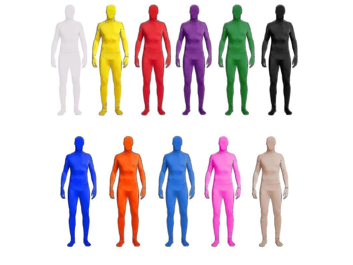 Traje Zentai Unisex De Spandex Para Adultos - Hombre Que Desaparece Para Fiestas De Halloween