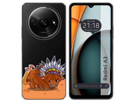 Funda para Xiaomi Redmi A3 TUMUNDOSMARTPHONE Silicona Multicolor