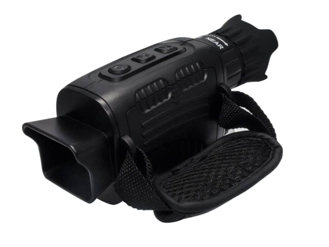 Dispositivo De Visão Noturna Infravermelho Hd Câmera Monocular De Visão Noturna Ao Ar Livre Telescópio Digital Preto Saisiyiky
