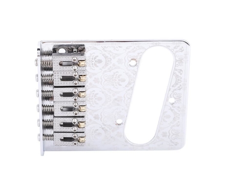 Puente para Tl Guitar Roller Bridge para Tl Telecaster Guitar Single Coil Pickup Hole Instrumento musical Accesorio