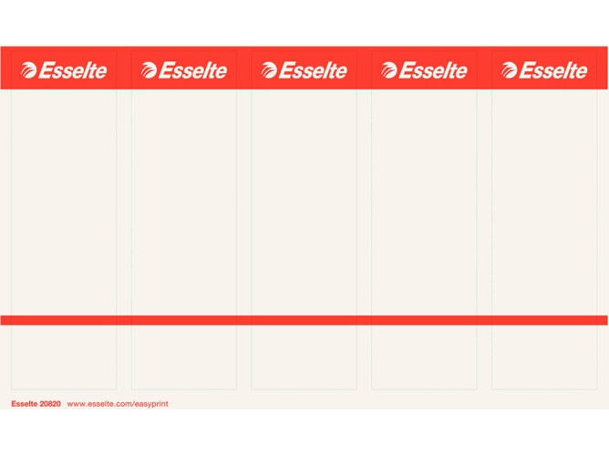 Etiquetas de impresora ESSELTE 8054