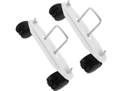 Soportes, 2 Pares, 2 Pares De Soportes Giratorios Para Calentadores Eléctricos Con Ruedas