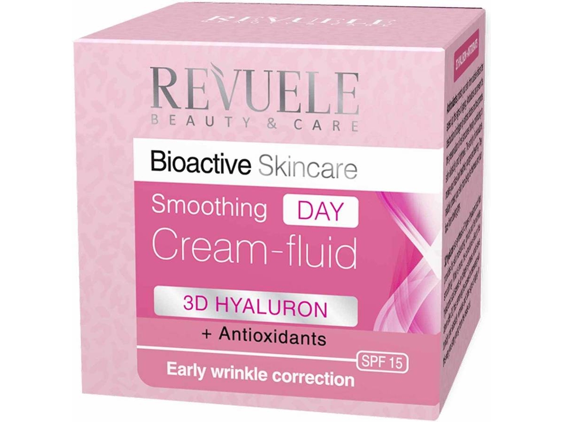 Crema de Dia REVUELE Bioactive Skincare 3D Hyaluron Smoothing (50 ml)