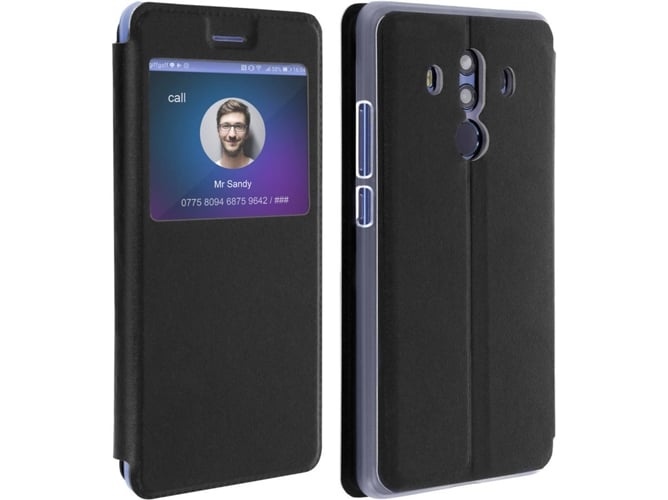 Funda Huawei Mate 10 Pro AVIZAR Window Negro