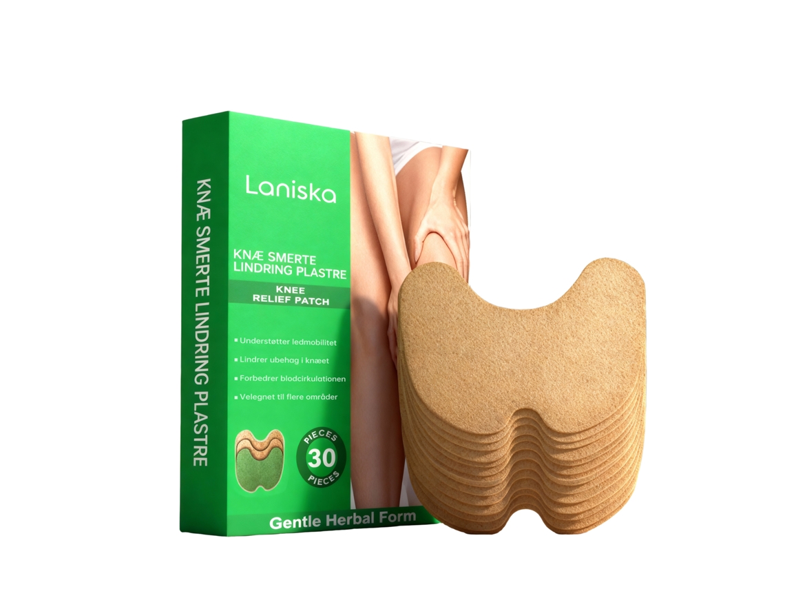 Parche calmante para la rodilla: eficaz y cómodo.