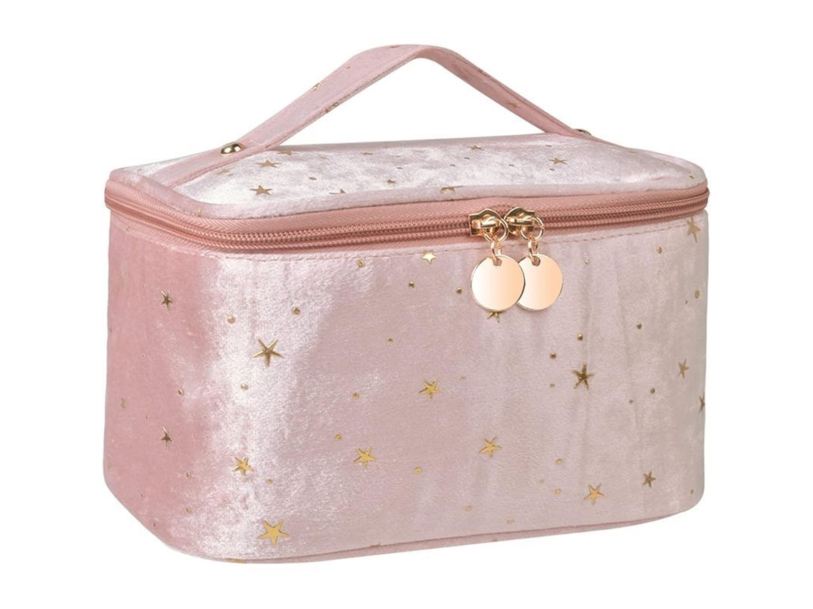 2026-bolsa De Maquillaje De Gran Capacidad Para Viaje Con Compartimentos Organizados Y Material Premium