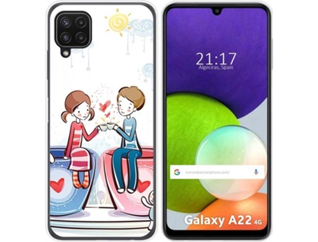 Carcasa Samsung Galaxy A22 4G / M22 TUMUNDOSMARTPHONE Café Multicolor