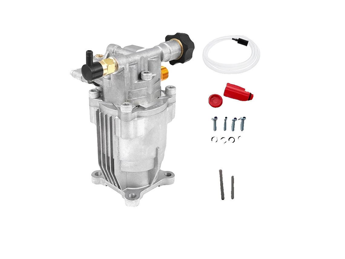 Bomba de repuesto de 3200 psi, 2,4 gpm, eje de 3/4, carcasa de aluminio anodizado, sellos de acero inoxidable, OEM
