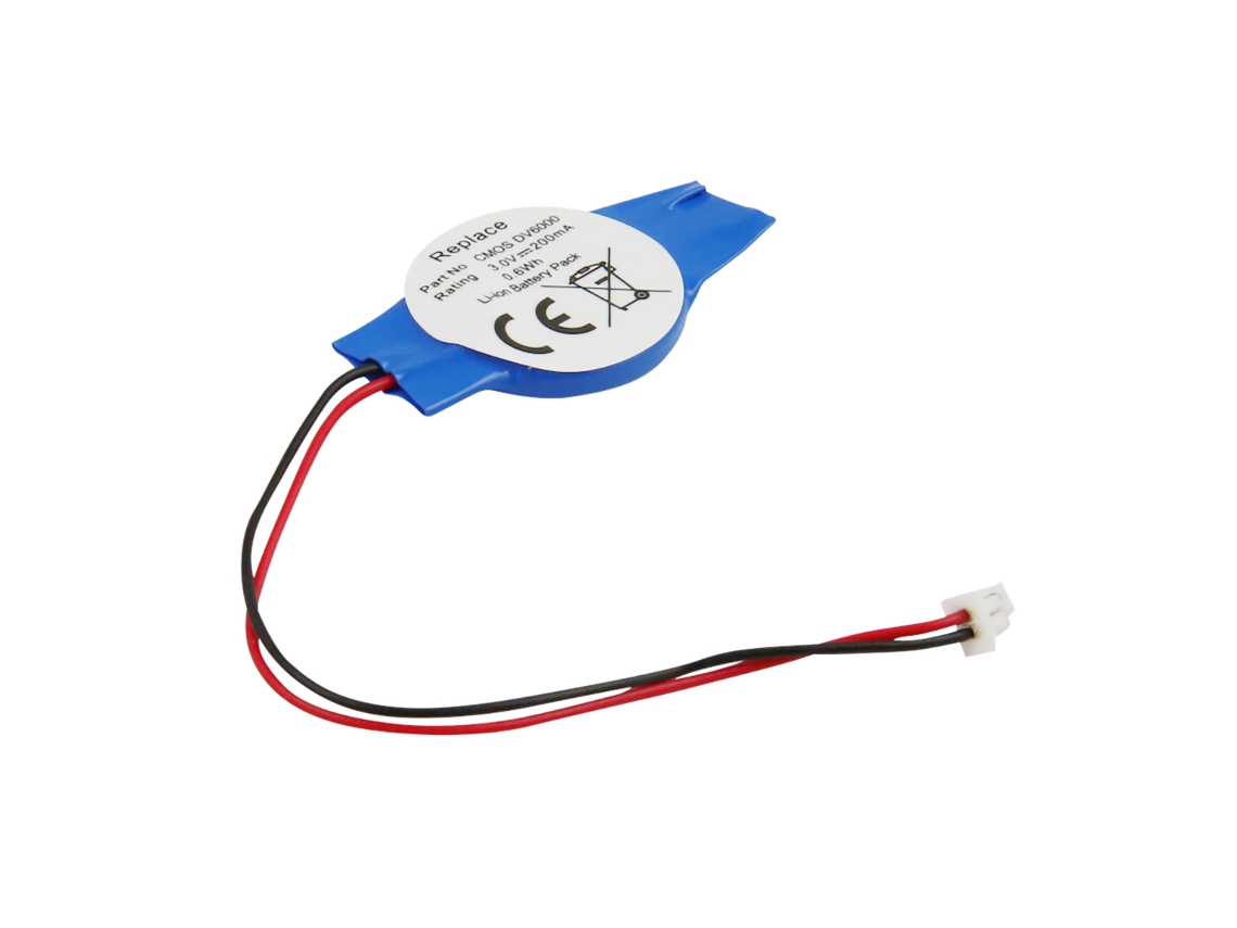 Batería CMOS de iones de litio de 3 V, 200 mAh, 0,6 WH, para HP Pavilion DV6000 Avizar
