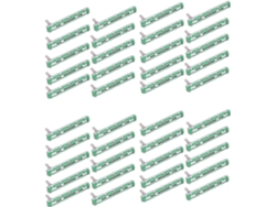 Juego De 40 Piezas De Potenciómetros Deslizantes Dobles B10k De 75 Mm Para Fader De Mezclador