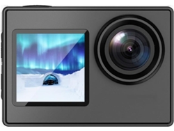 Cámara De Acción 4k Con Pantalla De 6 X 3,4 Cm, Diseño Compacto, Cuerpo De Abs, Ideal Para Pesca Y Motociclismo Al Aire Libre. Dashcam