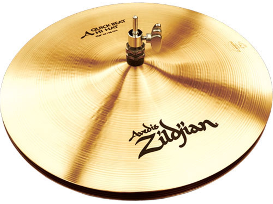 ZILDJIAN pratos choque avedis quick beat hi-hats 14