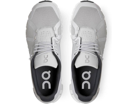 Zapatillas ON RUNNING Cloud 5 Glacier Poliéster Hombre (43 - Gris)